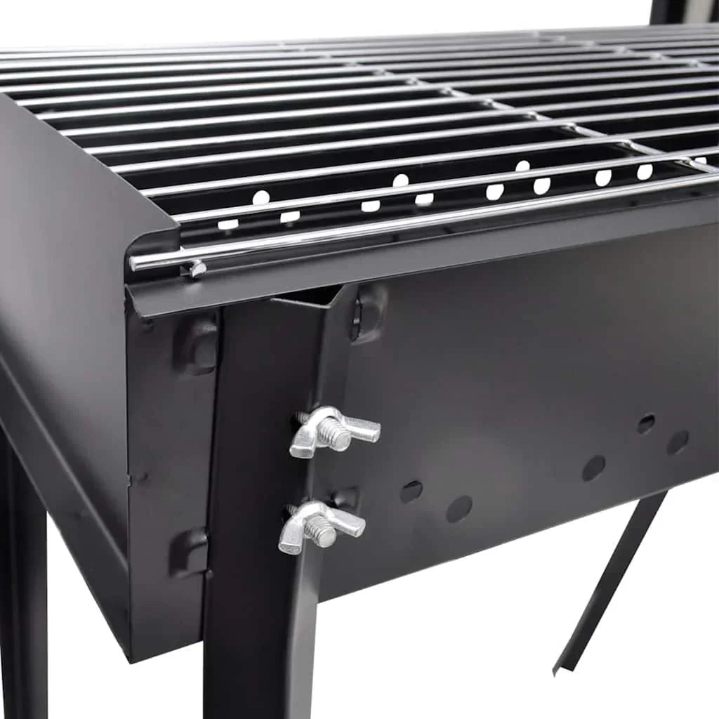 Vidaxl Holzkohlegrill Quadratisch mit Ständer
