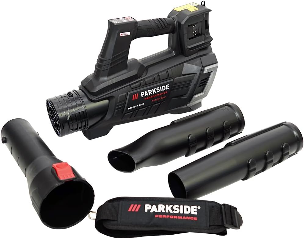 HEADNMORE® Bundle Parkside Performance PPTLBA 40 - Akku-Laubbläser (40 V, inkl. Schlüsselanhänger)