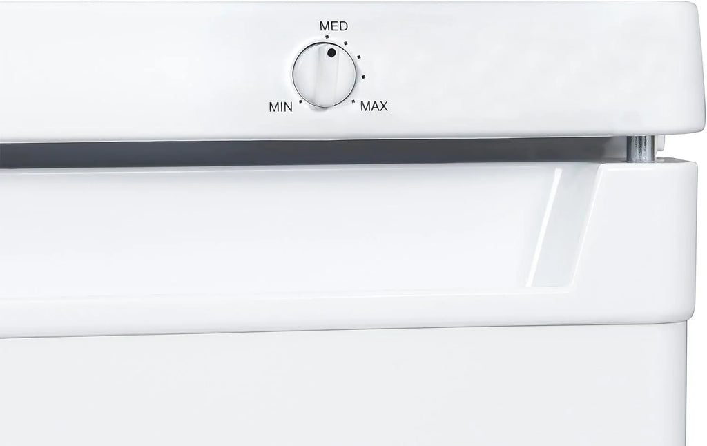 Exquisit® Congelador Table Top 91L, Color Blanco, Clase E, Congelador 4 Estrellas, 4 Cajones Transparentes, Puerta Reversible, Control de Temperatura, Medidas (85,5 x 55,0 x 58,0 cm)