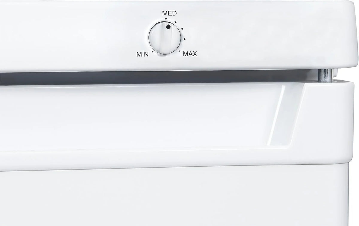 Exquisit® Congelador Table Top 91L, Color Blanco, Clase E, Congelador 4 Estrellas, 4 Cajones Transparentes, Puerta Reversible, Control de Temperatura, Medidas (85,5 x 55,0 x 58,0 cm)