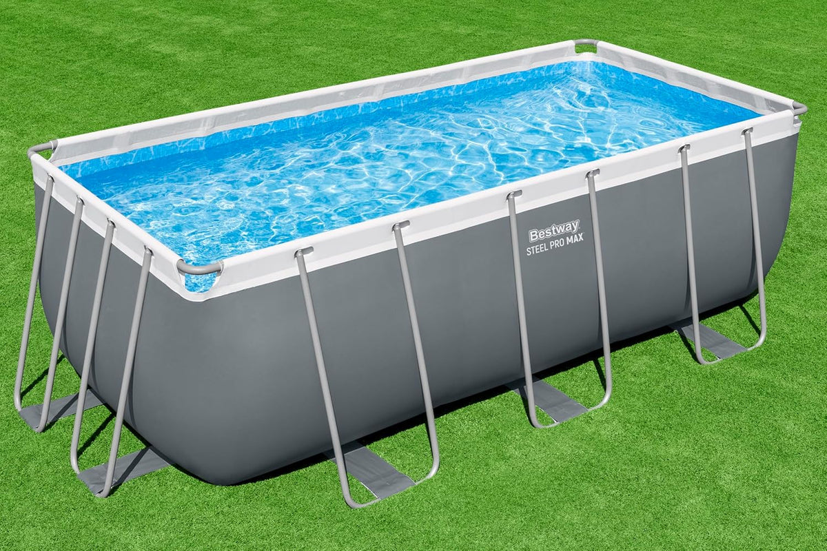 Bestway Rechteckiger Pool 4,12 m x 2,01 m x 1,22 m