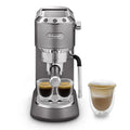 De'Longhi Dedica Arte EC885 - Kompakte Espressomaschine mit professioneller Milchschaumdüse und 15 bar Pumpendruck