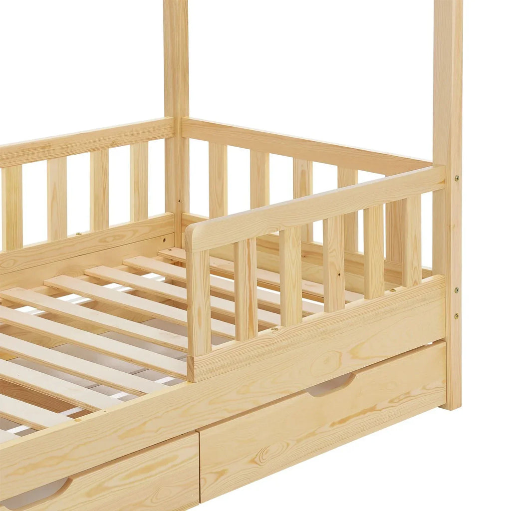 2026 Cama infantil Marli 90 x 200 cm con cajones de almacenamiento