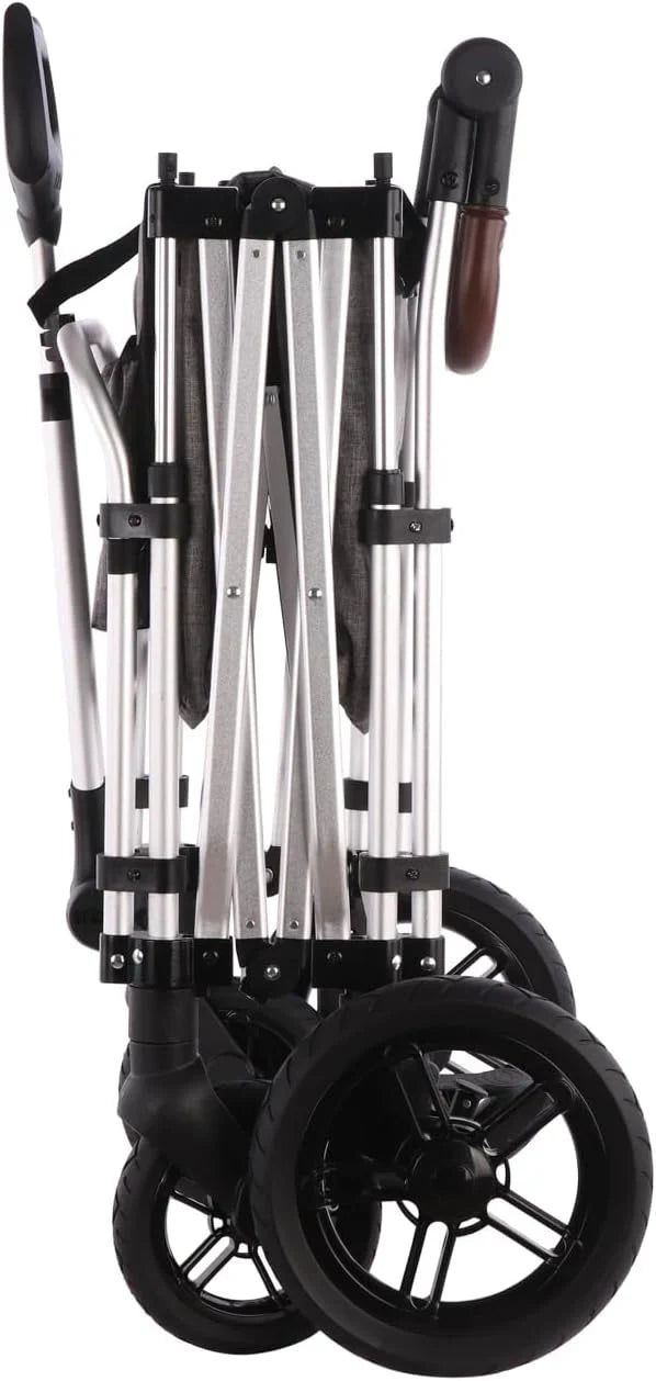 FUXTEC FX-CTL900 Premium Grey, Original Folding Trolley for Children, Ideal Garden, Beach or City, Push or Pull, Load up to 75 kg.