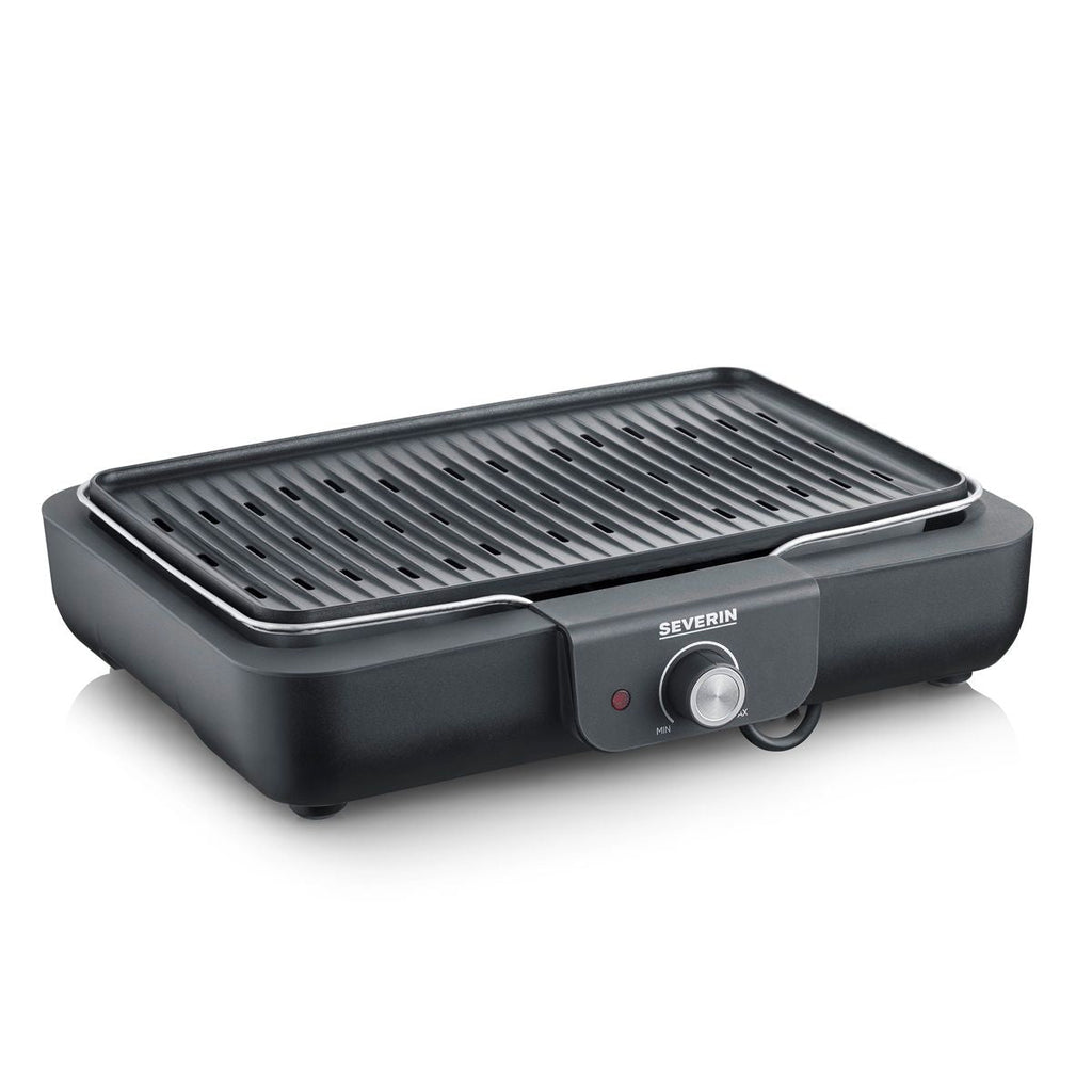 Severin Tischgrill PG 8556 mit Grillplatte - 2300 W, Schwarz