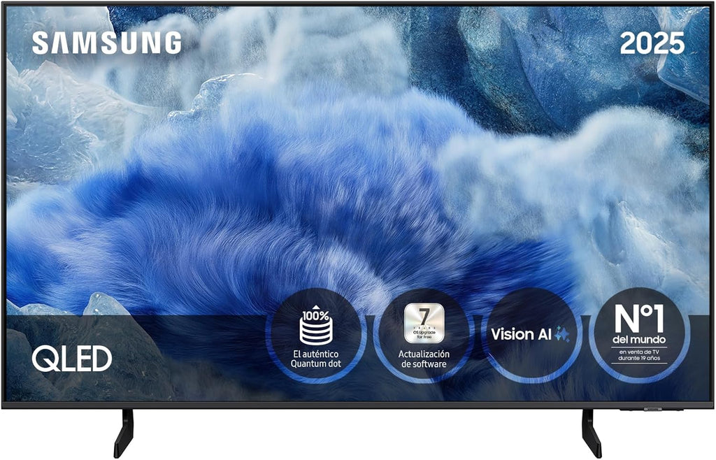 TV 43 Zoll QLED Q8F 4K Smart TV mit Vision AI, 100 % Farbvolumen mit Quantum Dot, echtem Quantum Dot und Motion Xcelerator