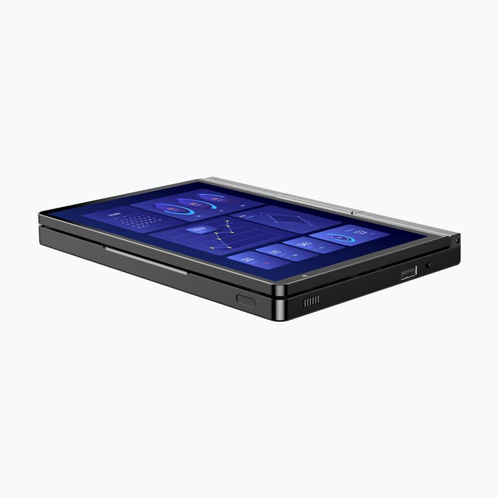 GPD Pocket 4 (8840U) Ultra Mobile PC aus Aluminium mit Windows 11, 8,8 Zoll Ultra HD 180° drehbarem Display, Ryzen 7 8840U, 16 GB LPDDR5x RAM, 1 TB NVMe SSD, Wi-Fi 6E, 2.5G Ethernet, Bluetooth 5.3