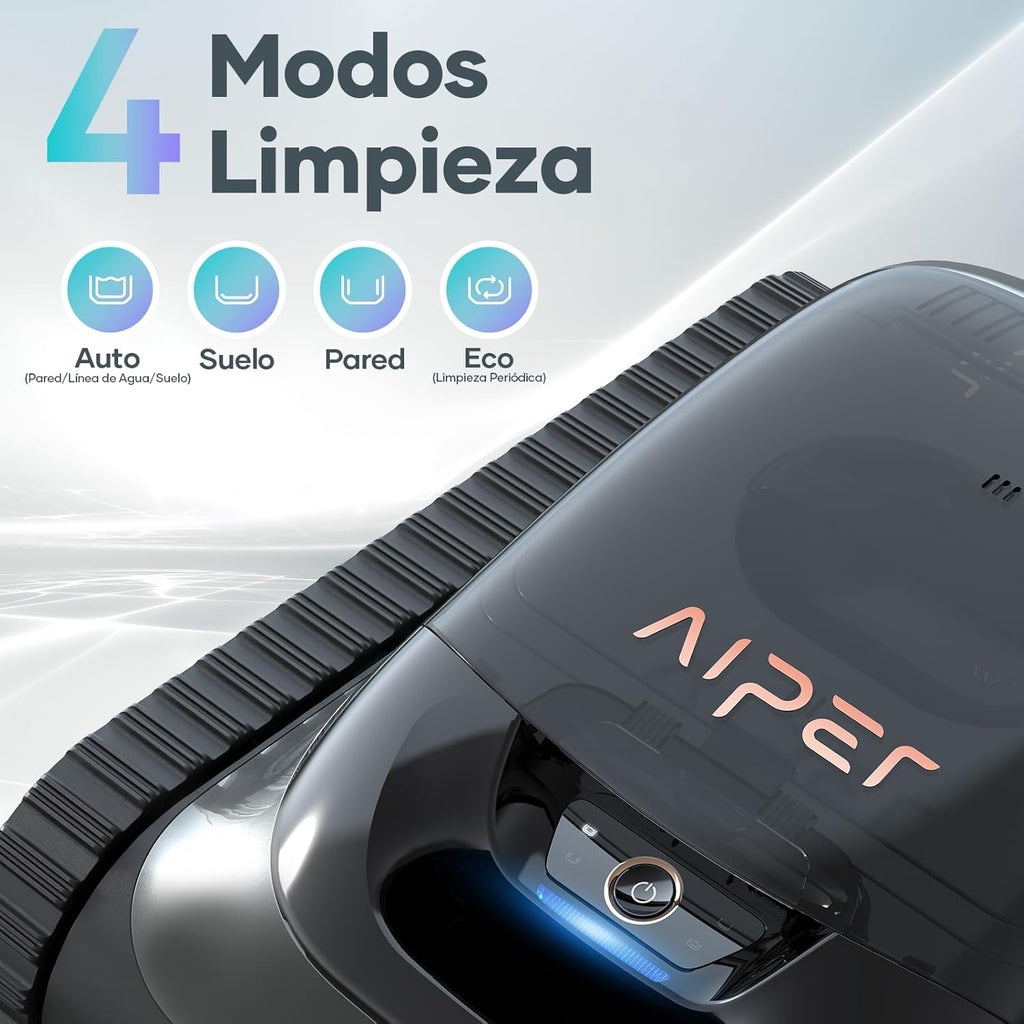 AIPER Scuba S1 2025 Roboter Poolreiniger für Boden und Wände, Poolsauger mit verbessertem 180 Min. Akku, Ultrafeine Filtration + App & OTA, für Pools bis 150 m²