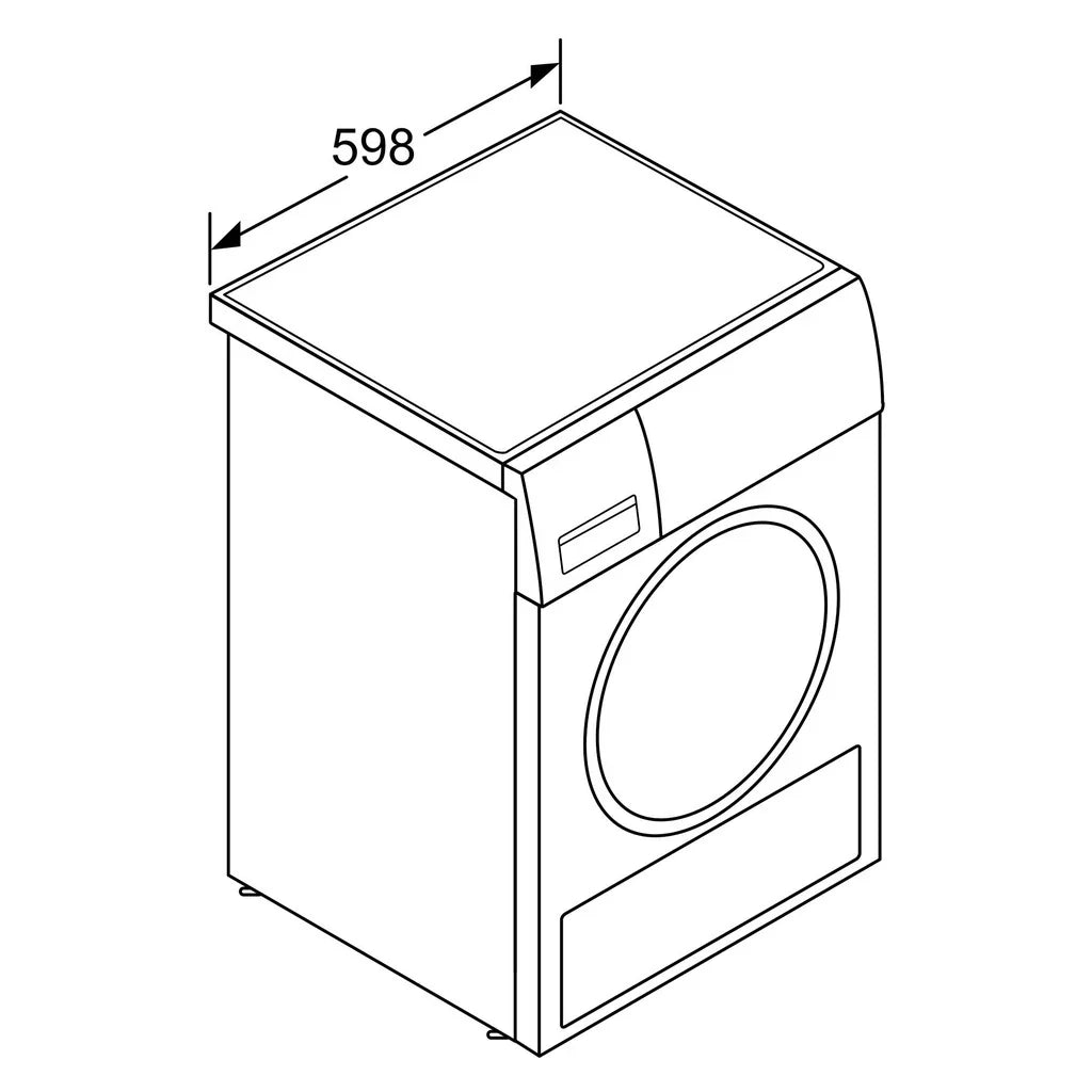 2026 Wärmepumpentrockner Bosch Serie 6 WQG235DH0 8 kg weiß A+++