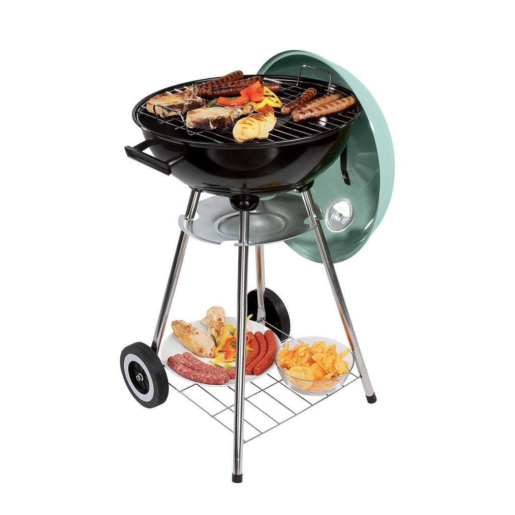 Livoo Barbacoa De Carbón 41cm Verde/negro - Doc172ve