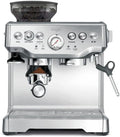 Sage - The Barista Express - Professionelle Kaffeemaschine mit manuellem Milchaufschäumer und integriertem Mahlwerk - Anpassbarer Mikroschaum - Edelstahl, Temperaturkontrollkanne