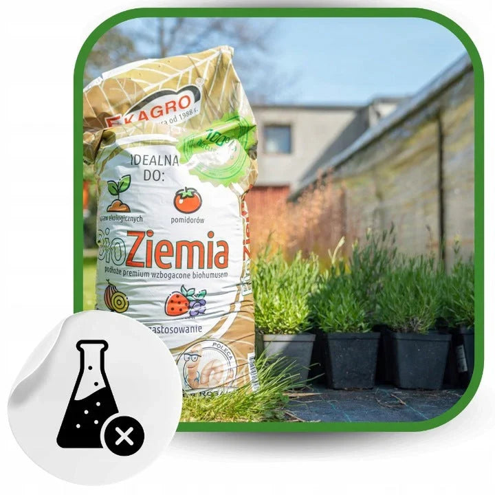 Bio-Gartenerde Kompost 1050L für Tomaten, Gemüse, Setzlinge PALETTE