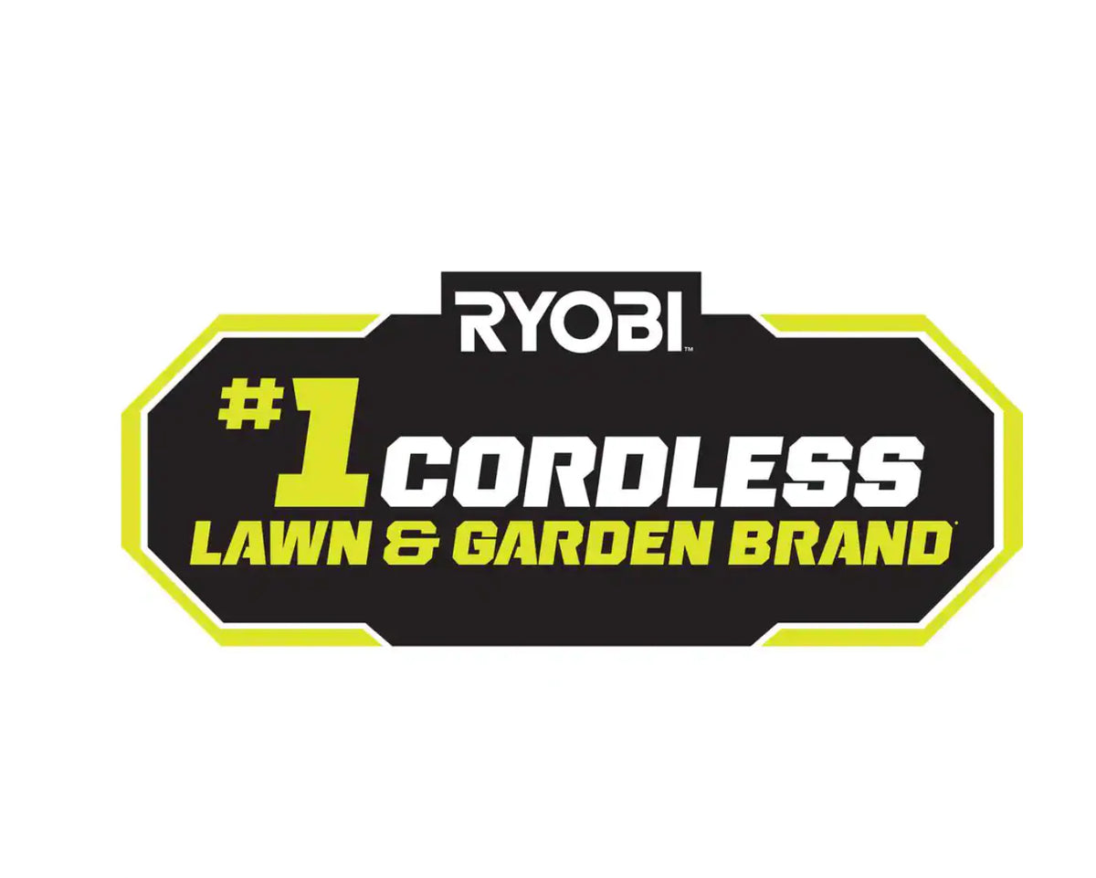 2025 RYOBI RY40451BL 40V 110 MPH 525 CFM Akku-Laubbläser und Staubsauger mit 2 Batterien und 2 Ladegeräten