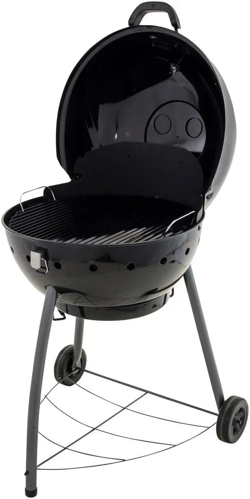 Char-Broil Kettleman Charcoal Barbecue - Kettle Charcoal Grill, TRU-Infrared Technology, Removable Ash Tray - Optimal for Outdoor, Garden & Patio Cooking