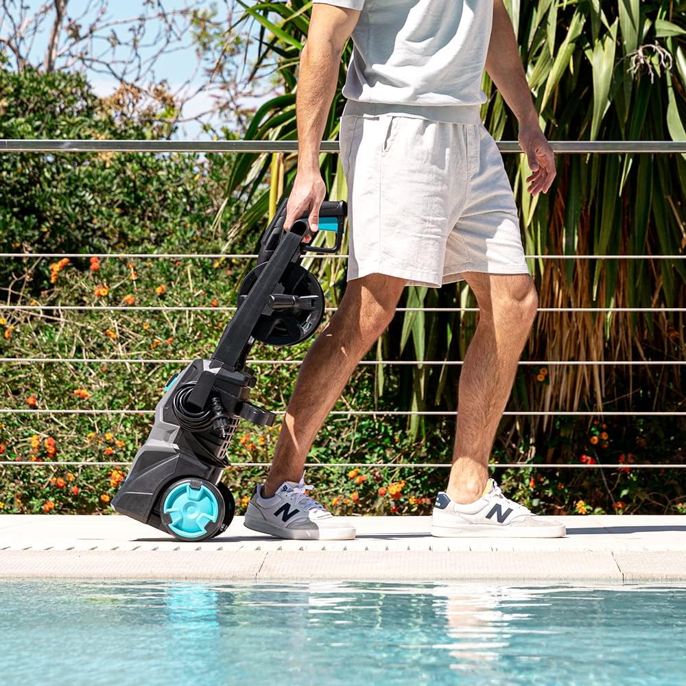 Cecotec HydroBoost 2400 AdvanceClean High Pressure Washer. 2400W, Home, Garden or Car, Flow Rate of 480l/h, 180 Pressure Bars, Aluminium Pump, Action Radius 14 m