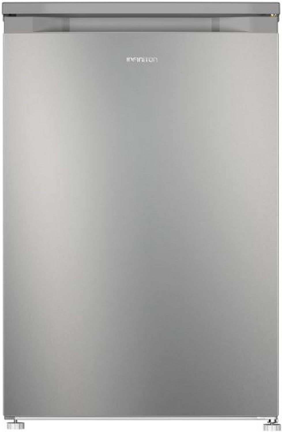 INFINITON CV-A85I – Gefrierschrank, 80 Liter, 85 cm, 3 Schubladen, Temperaturregelung, reversible Tür, höhenverstellbar, E, Inox