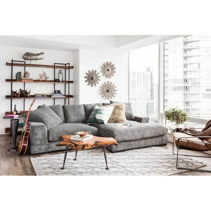 106″ breites wendbares Sofa und Chaiselongue