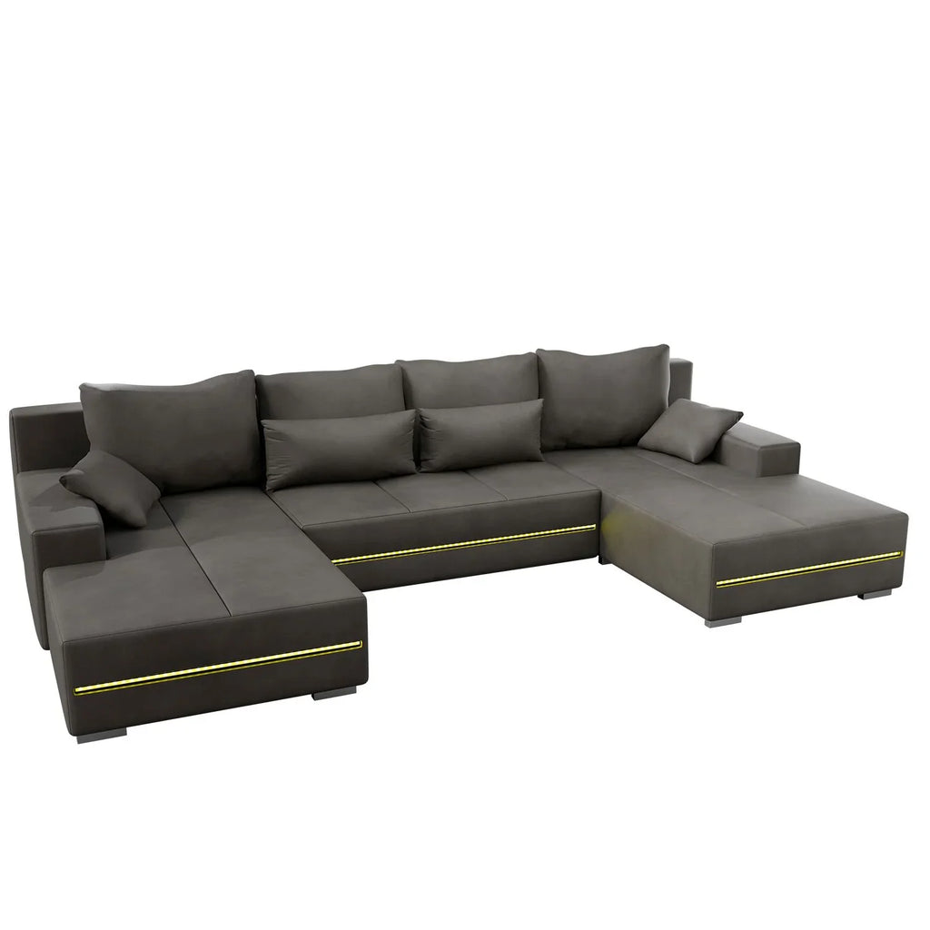 2025 Ecksofa Malbun mit LED-Beleuchtung