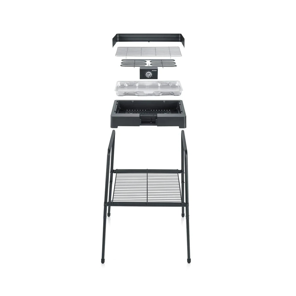 Barbacoa Con Patas Negro 2200 W Pg 8566 Severin