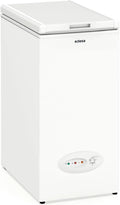 Edesa Congelador Horizontal EZH-0611, Altura 0.84 m, Termostato Ajustable, Fácil Limpieza, Alarma Integrada, Bajo Nivel Sonoro, Gran Capacidad 59 l, Potencia 60W, Color Blanco