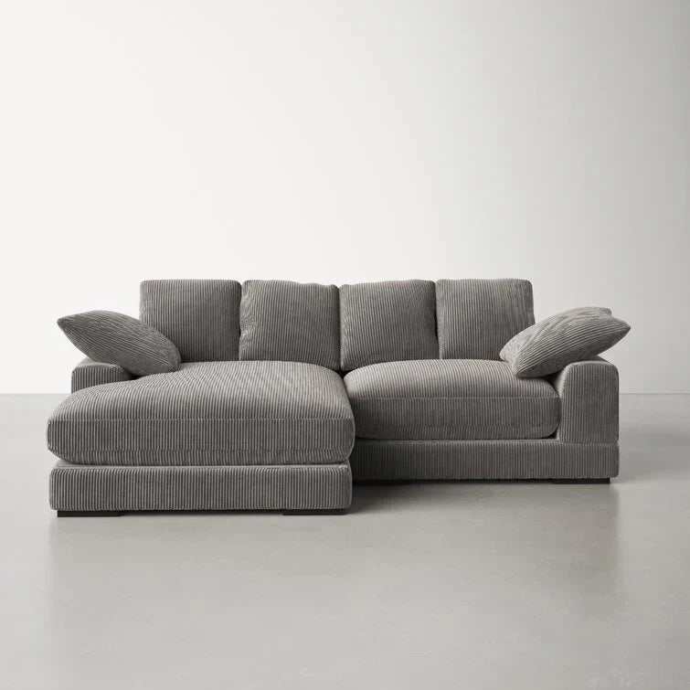 106″ breites wendbares Sofa und Chaiselongue