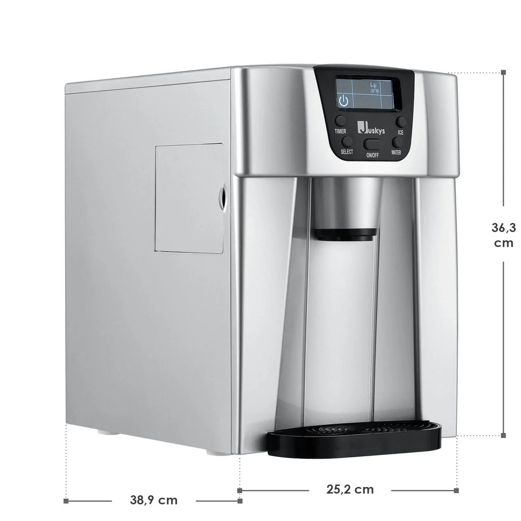 2025 Máquina de hielo PIM200L con dispensador – ¡Refrescate con hielo siempre listo!