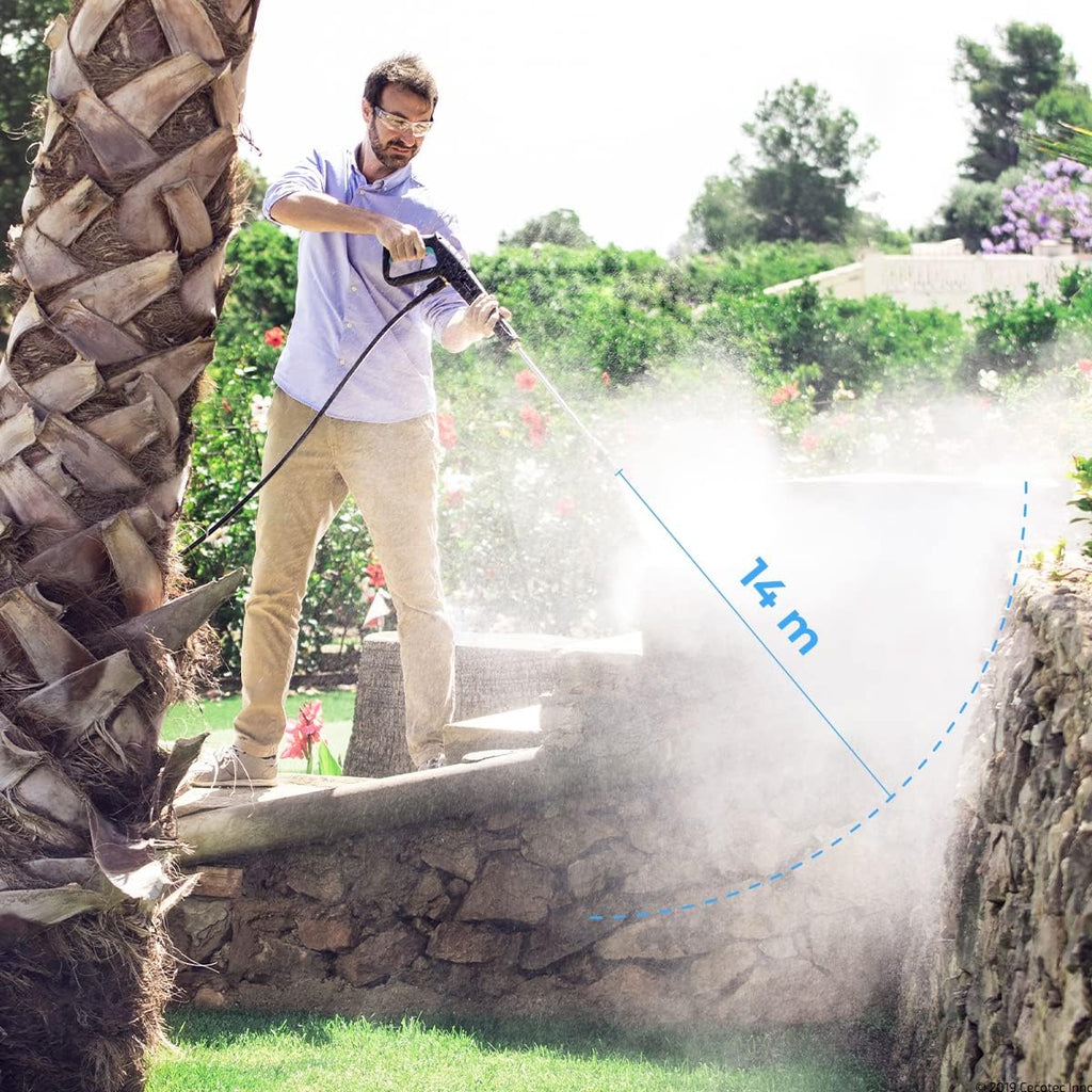 Cecotec HydroBoost 2400 AdvanceClean High Pressure Washer. 2400W, Home, Garden or Car, Flow Rate of 480l/h, 180 Pressure Bars, Aluminium Pump, Action Radius 14 m