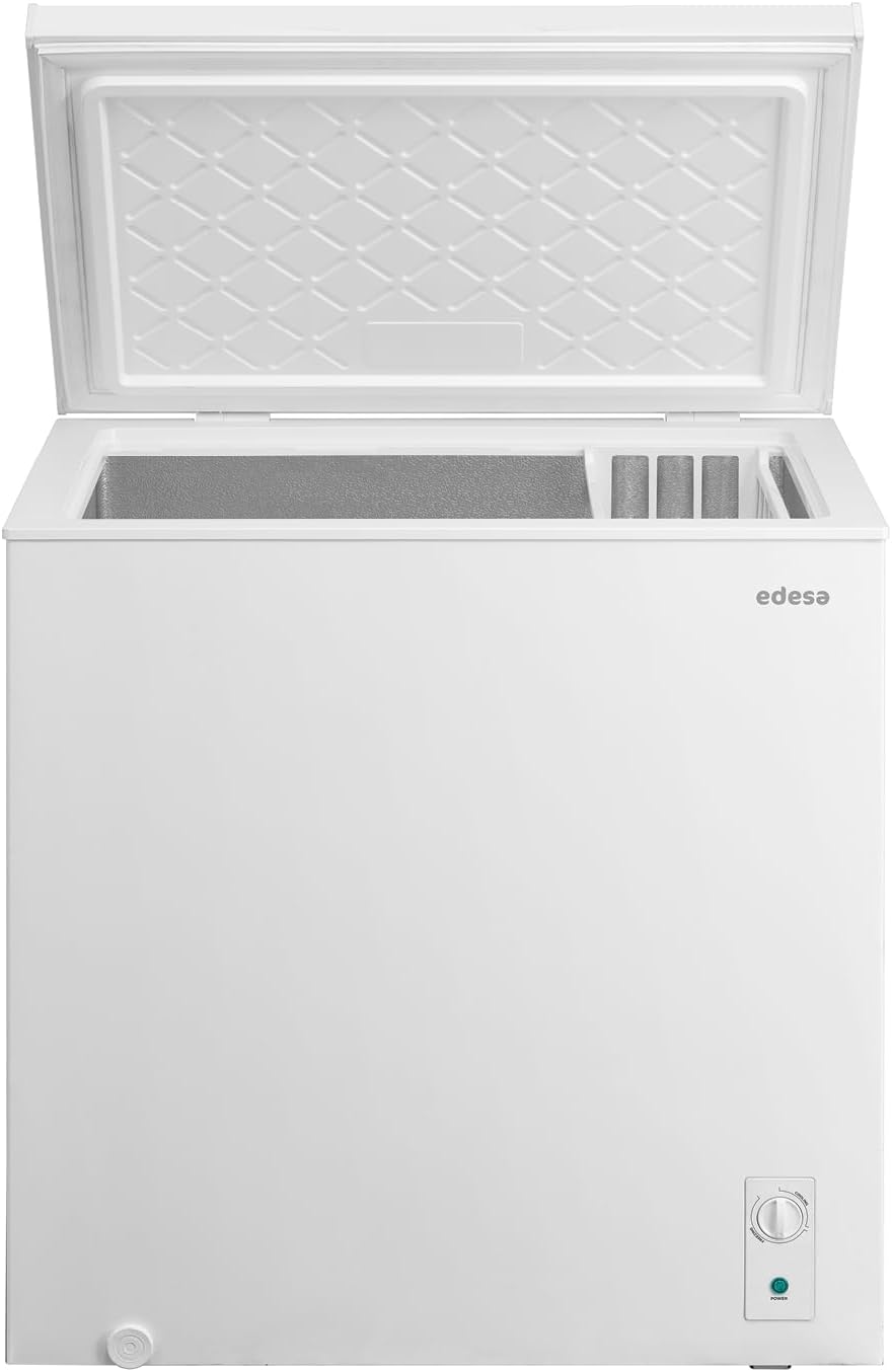 Edesa Gefriertruhe EZH-2011 /C Defrost-Technologie Verstellbarer Thermostat Kapazität 198L Farbe Weiß