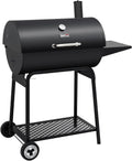 2026 Parrilla de carbón Royal Gourmet CC1830 de 30 pulgadas con mesa lateral, barbacoa exterior con 627 pulgadas cuadradas de espacio de cocción para jardín, terraza y fiestas, color negro