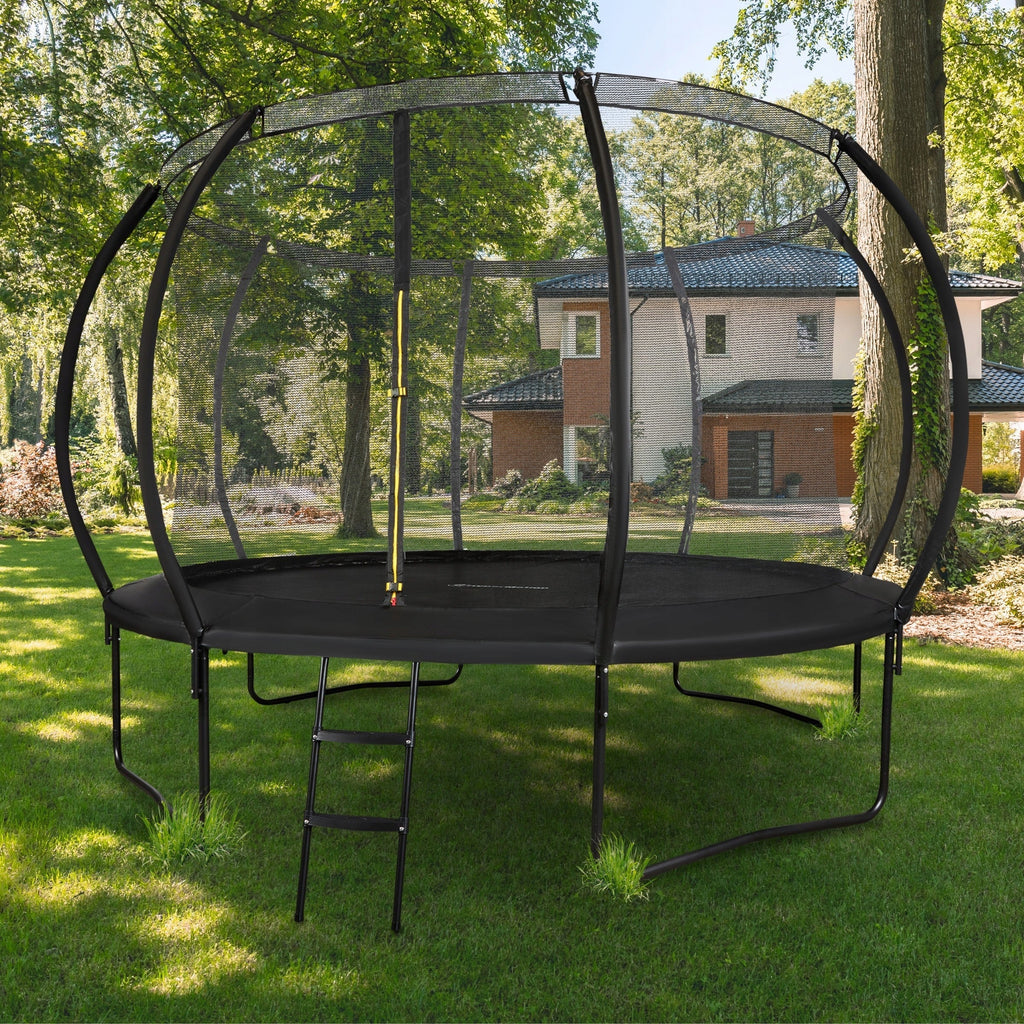 Sicheres Gartentrampolin für Kinder und Erwachsene, groß, 366cm, XXL, 150kg