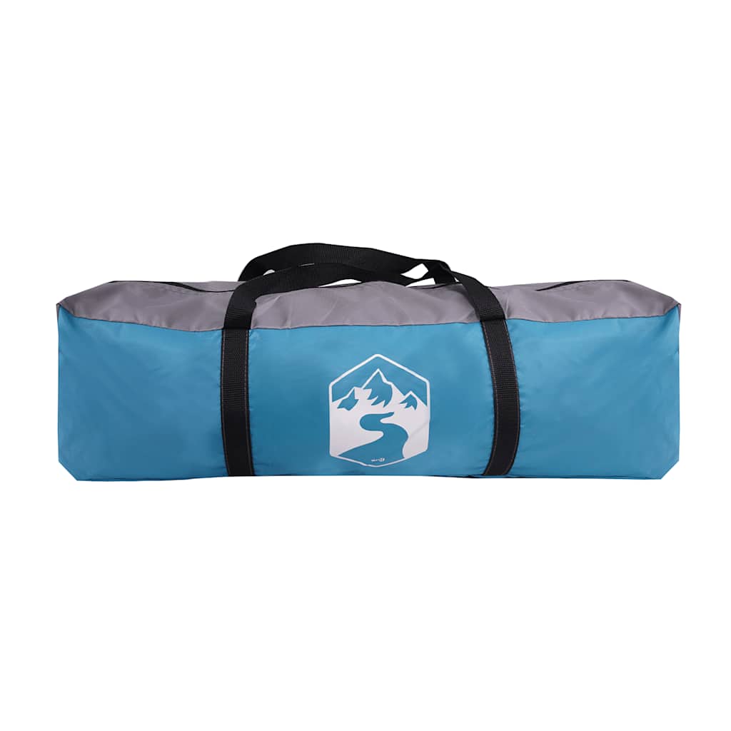 2025 Tienda de campaña túnel para 4 personas impermeable azul V6491