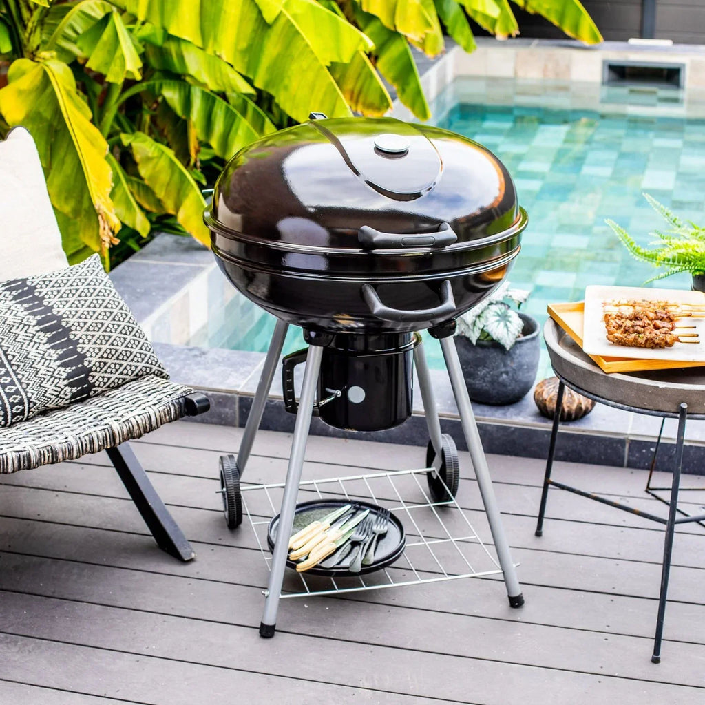 Livoo Holzkohlegrill 55cm Schwarz - Doc270