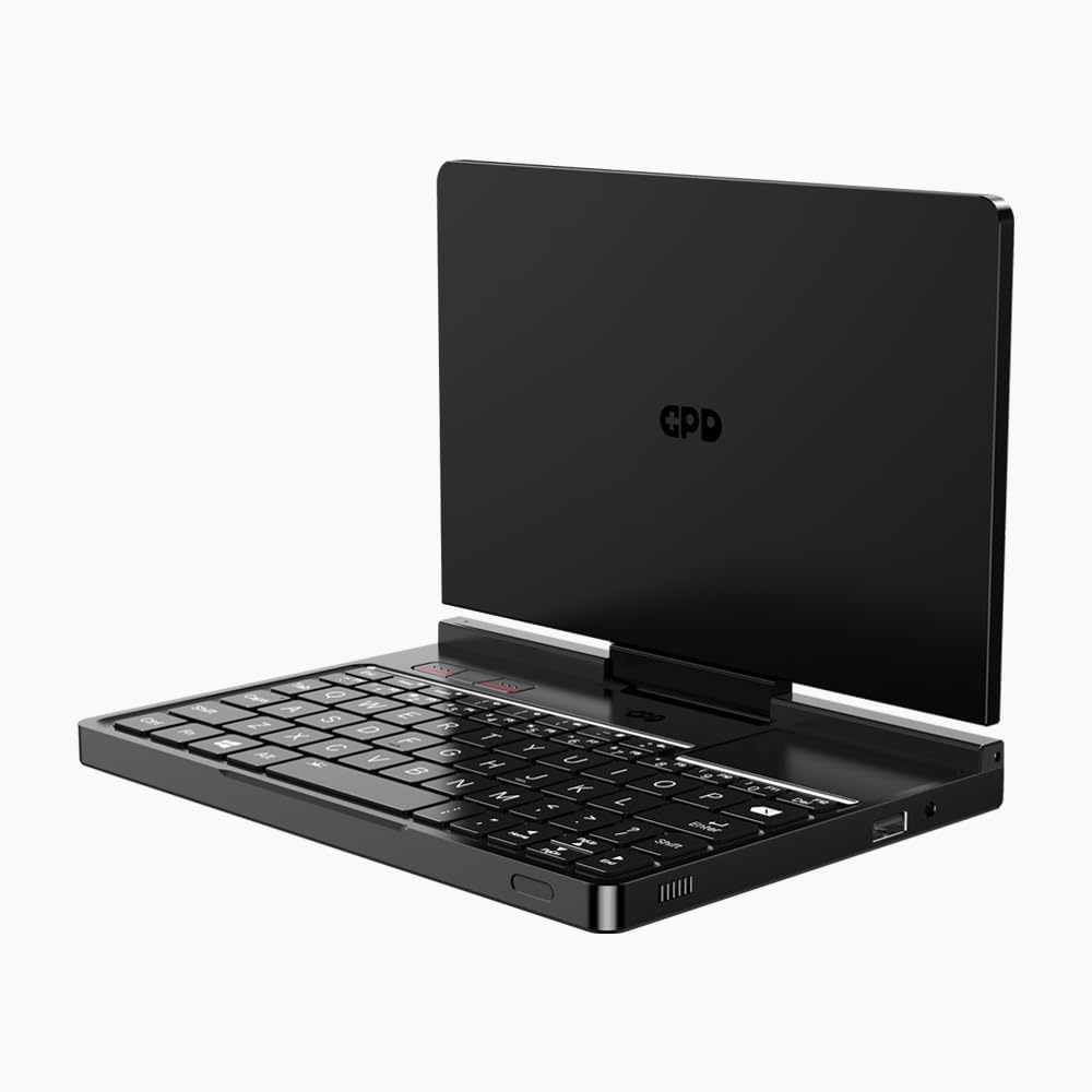 GPD Pocket 4 (8840U) Ultra Mobile PC aus Aluminium mit Windows 11, 8,8 Zoll Ultra HD 180° drehbarem Display, Ryzen 7 8840U, 16 GB LPDDR5x RAM, 1 TB NVMe SSD, Wi-Fi 6E, 2.5G Ethernet, Bluetooth 5.3