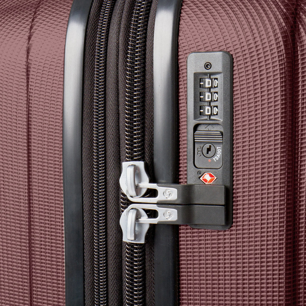 2026 Samsonite Omni 3.0 - Juego de maletas expandibles con ruedas de 2 piezas (equipaje de mano y mediano)