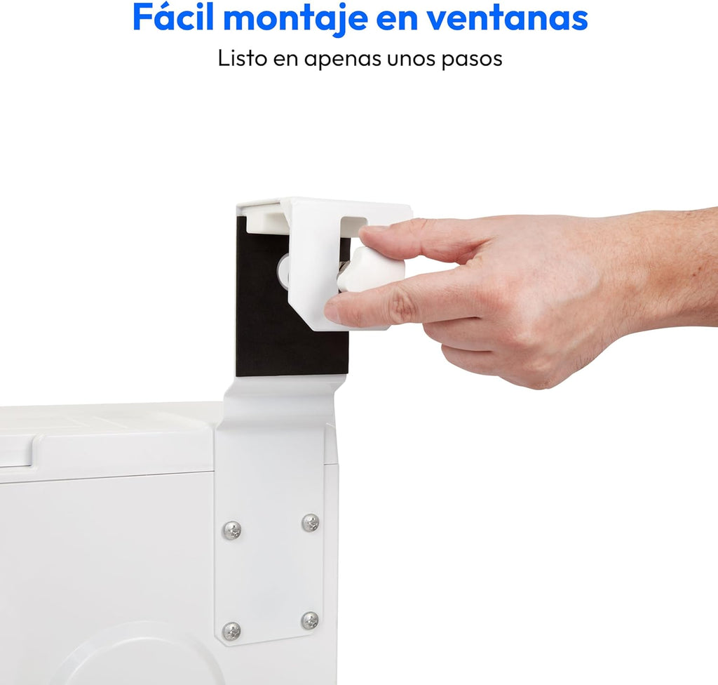 MEDION Smart Aire Acondicionado Portátil para Caravana P502 WiFi 5000 BTU 3 en 1, Refrigeración, Deshumidificación y Ventilador, hasta 12 m², Modo Nocturno, App, MD 37735