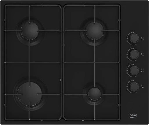 Płyta gazowa ELECTROLUX EGG6407K 59x51cm 4 palniki żeliwny ruszt czarny