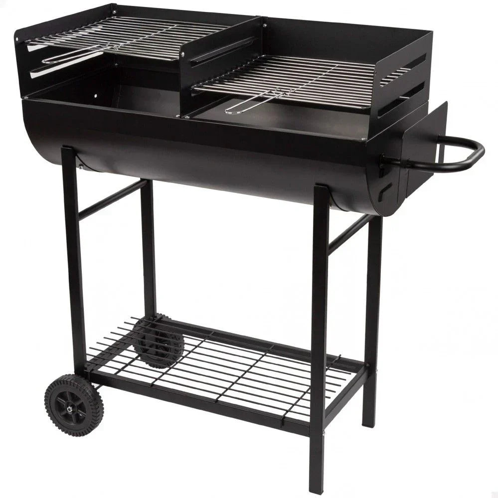 Doppelgrill-Holzkohlegrill Aktive