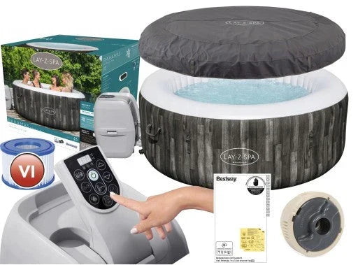 DMUCHANY BASEN SPA BESTWAY LAY-Z-SPA MIAMI 60001 JACUZI HYDROMASAŻ 40C