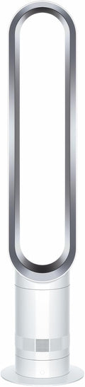 Cool™ Turmventilator (AM07) Air Multiplier™, leistungsstarker Ventilator ohne Flügel mit Air Multiplier™ Technologie (Weiß/Silber)