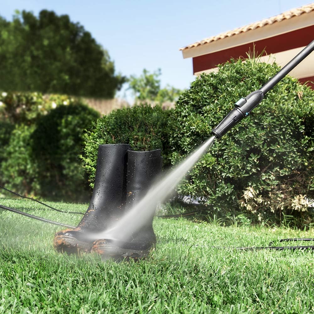 Cecotec HydroBoost 2400 AdvanceClean High Pressure Washer. 2400W, Home, Garden or Car, Flow Rate of 480l/h, 180 Pressure Bars, Aluminium Pump, Action Radius 14 m