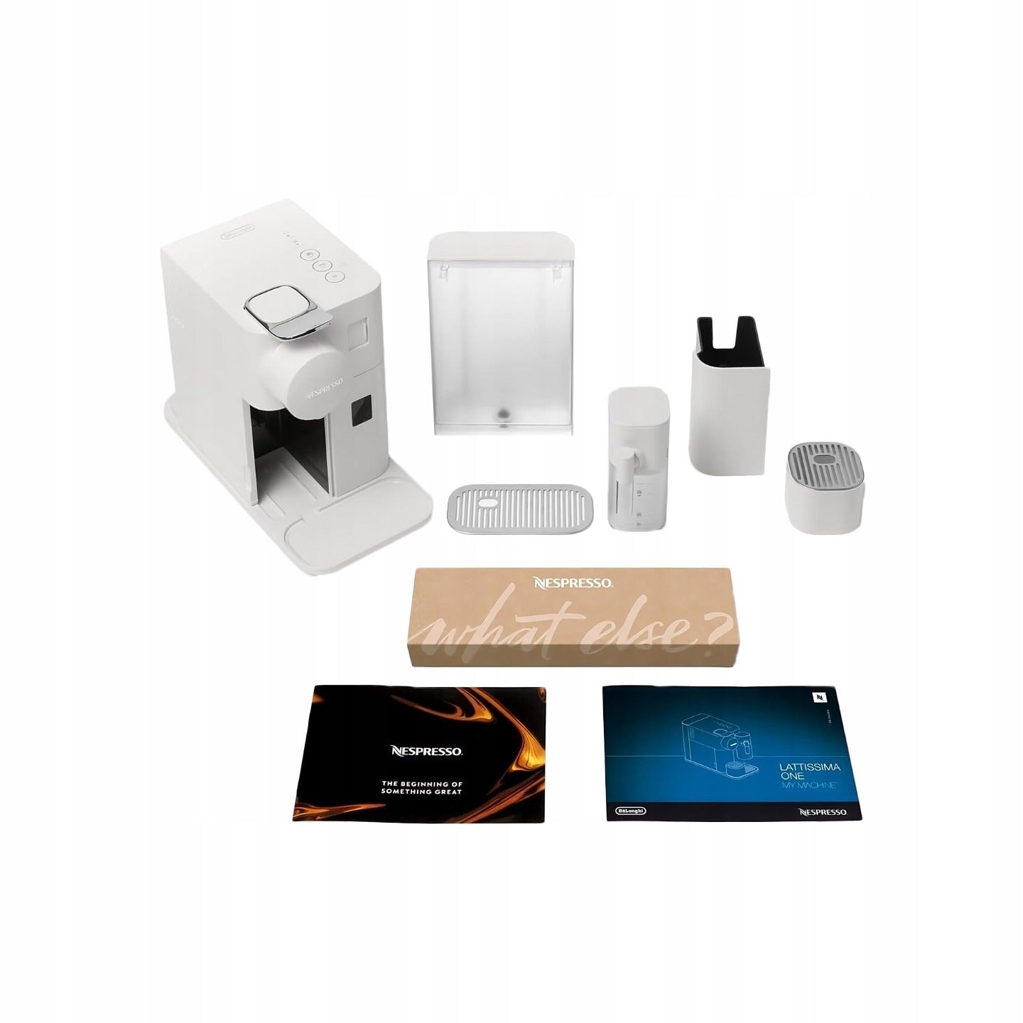 DeLonghi Nespresso Kapselmaschine Lattissima One EN510.W – weiß