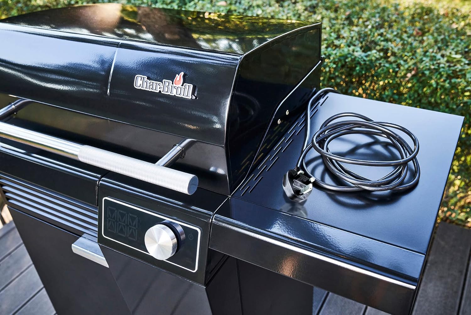 Char-Broil SMART-E Elektrogrill – Grill mit E-POWER 90–370°C, präziser Temperaturkontrolle, Reinigungsfunktion – Optimal für Kochen im Freien, Garten und Terrasse