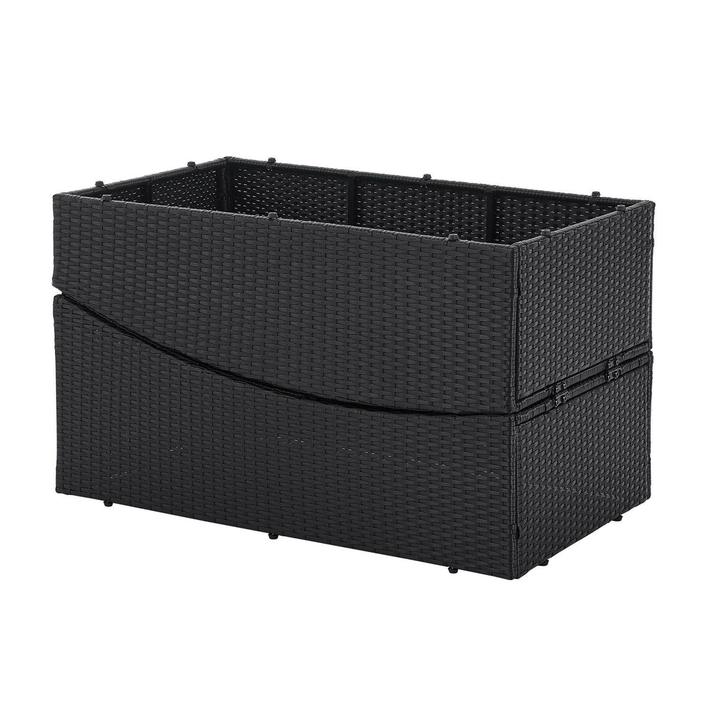 2025 Polyrattan Sonnenliege Klappbar Lamia