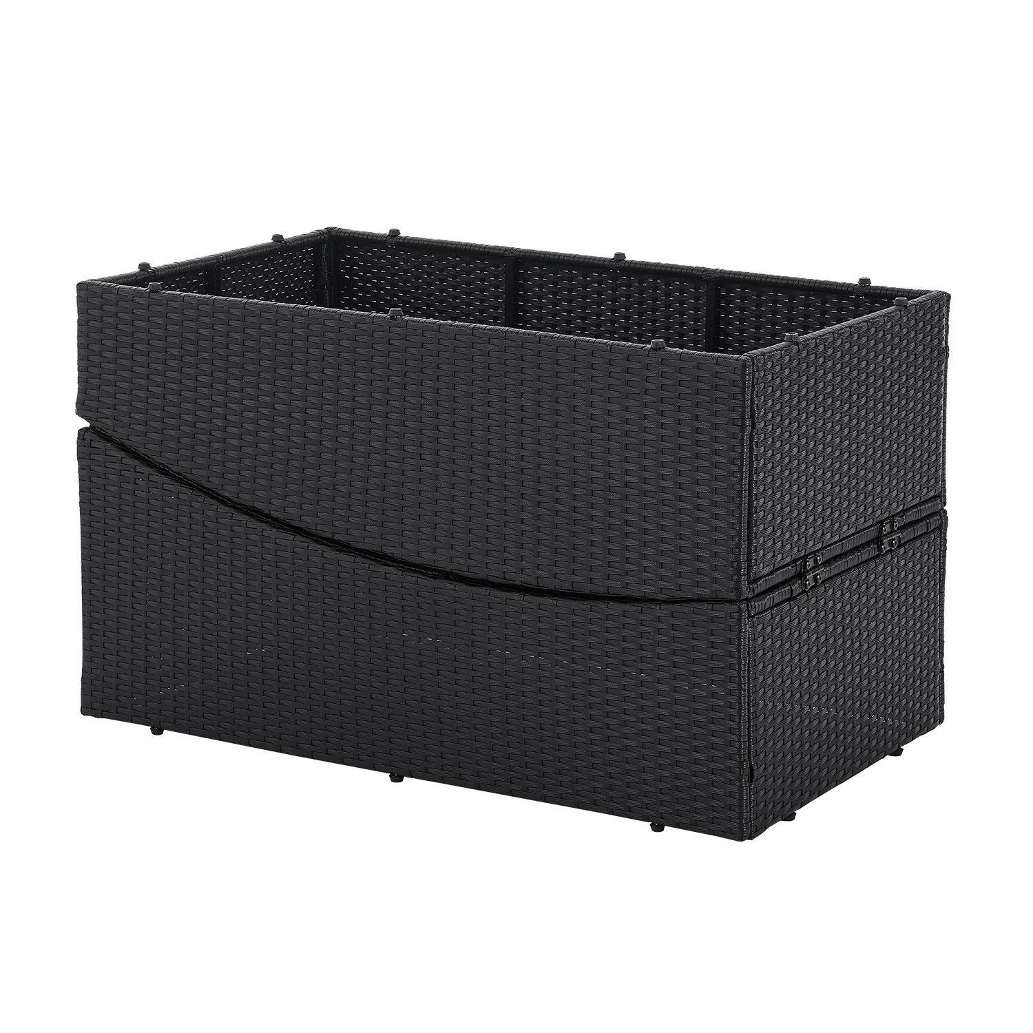 2025 Polyrattan Sonnenliege Klappbar Lamia