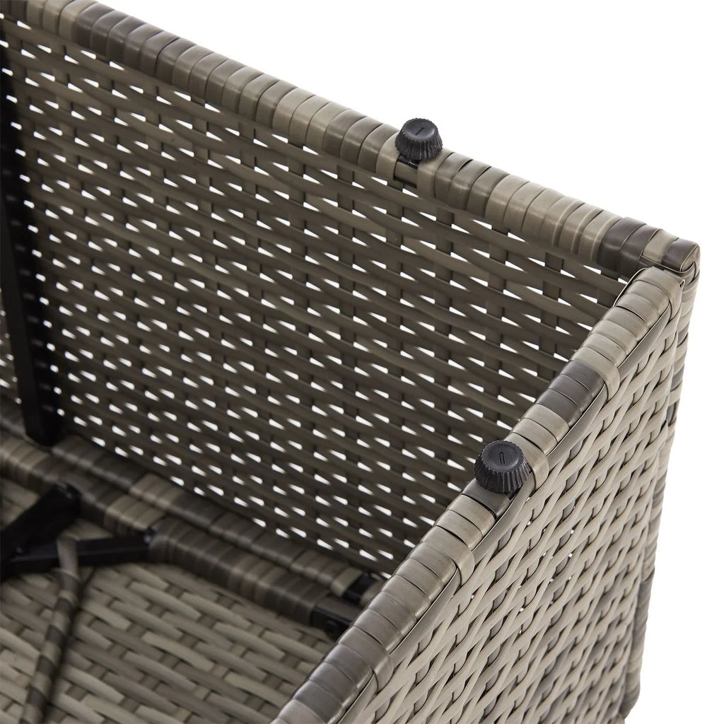 2025 Polyrattan Sonnenliege Klappbar Lamia